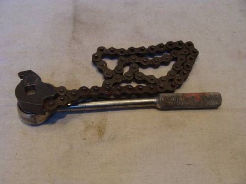K-d chain pipe wrench and s-k 1/2&#034; inch drive ratchet for sale