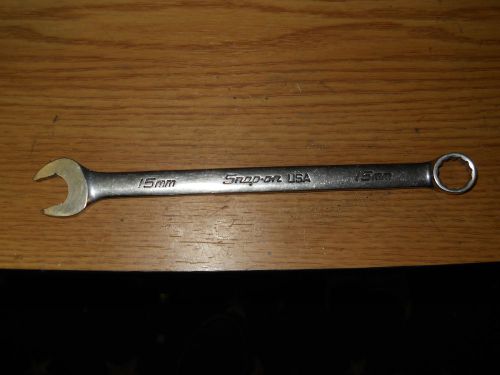 Snap-on flank drive wrench 15mm for sale