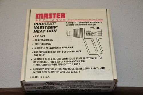 Master Appliance ProHeat Varitemp Heat Gun &#034;USED&#034;