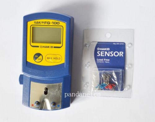 2 pcs hakko model : fg-100 celsius type iron tip thermometer thermocouple type k for sale