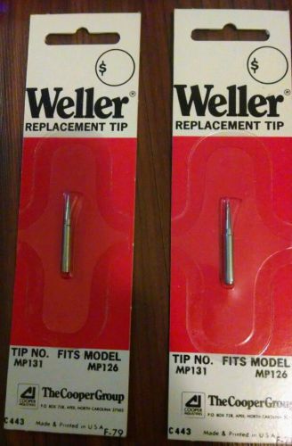 Lot of 2 Weller Replacement Tip MP131  for Model MP126
