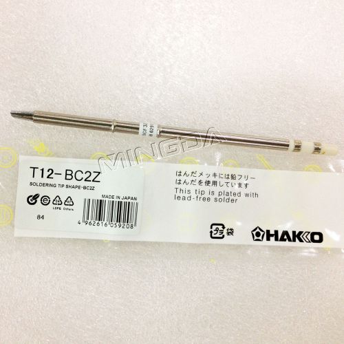 Free shipping!t12-bc2z lead-free soldering iron tips for hakko fx-95welding tips for sale