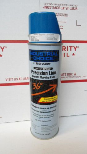 Industrial choice rustoleum water based 17oz inverted marking paint caution blue for sale