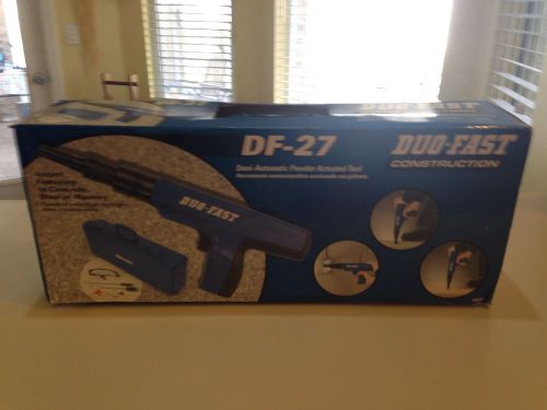 Df-27 Duo Fast Semi Automatic Powder Aciated Tool With Case NEW