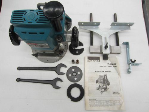 Makita Router 1/2&#034; (12mm) plunge router Model 3600BR 1500 watt Guides Adelaide