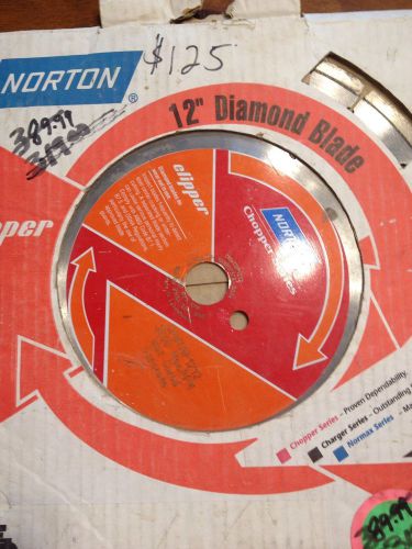 12&#034; Norton Diamond Blade 12x125x1 Catalog #70184681350