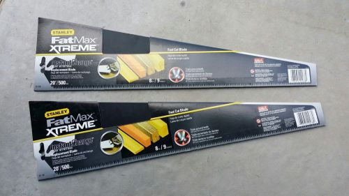 New - Lot of 2 Stanely FatMax Xtreme Instant-Change 20-238 Handsaw System
