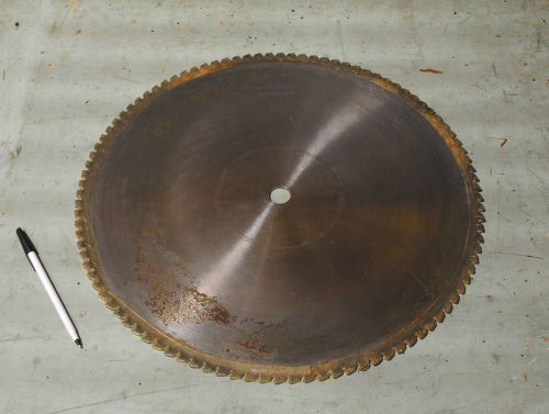 Large Circular Saw Blade 20&#034; 100 Teeth 1&#034; Arbor Carbide Woodworking #1