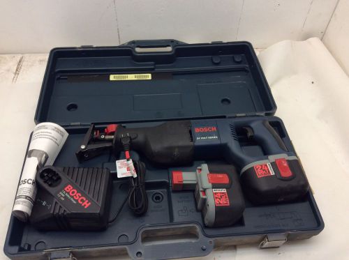 Bosch 1645-24 24-Volt Cordless Reciprocating Saw Kit  Saw , 2 Batteries #159745
