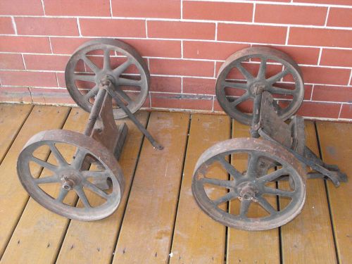 Antique hit miss steam engine trucks cart tractor fam stationary cast iron for sale