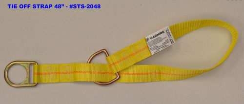 Fall protection safety tie off strap 48&#034; sold as each- clearance! for sale