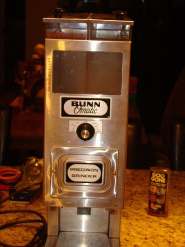 BUNN G92 COMMERCIAL DUAL HOPPER COUNTER TOP COFFEE GRINDER