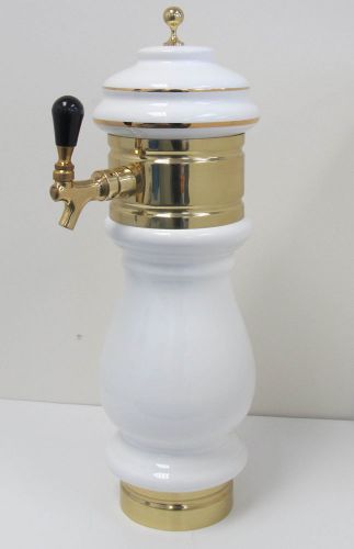 Ceramic Beer Tower with 1 domestic faucet