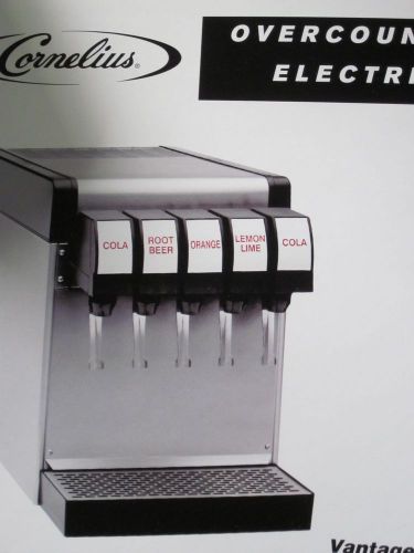 NEW Cornelius Vantage 4 flavor drink machine with carbonator