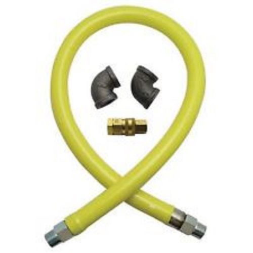 T&amp;S Brass - HG-4D-36 - Safe-T-Link 3/4&#034; x 36&#034; Gas Hose w/ Quick Disconnect