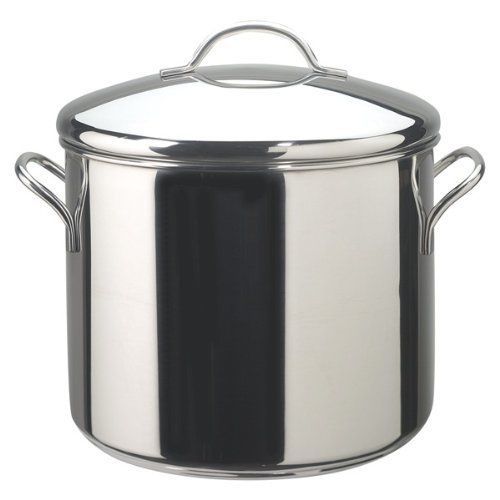 NEW Large Stainless Steel 12 Quart Stockpot W Lid - Heavy Duty Pot FREE SHIPPING