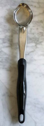 Vollrath one-piece heavy duty 1 oz black oval bowl spoodle utensil euc for sale