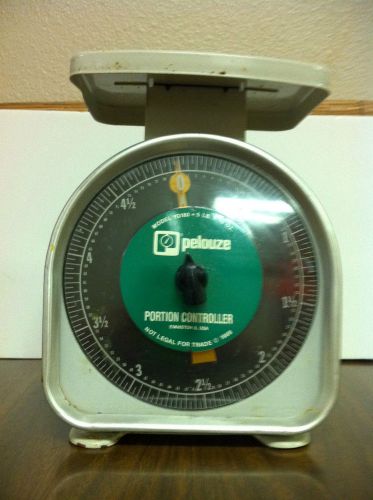 Pelouze Scales YG180 Scale Portion Dial type Top Load