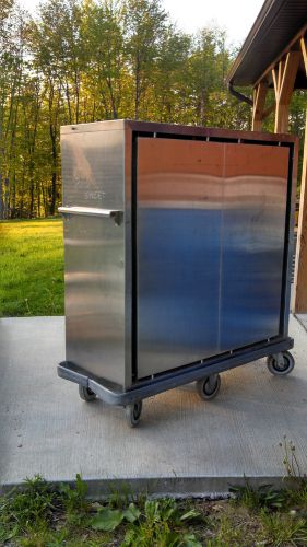 HEAVY DUTY LARGE STAINLESS STEEL COMMERCIAL  FOOD CART/CARRIER pick up only