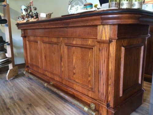 8&#039; Bar by Wallace &amp; Hinz (includes hutch and wine rack)
