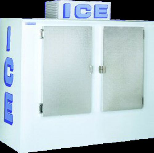 NEW Polar Temp Outdoor Ice Merchandiser 670, Cold Wall Solid Door - 65 cu ft