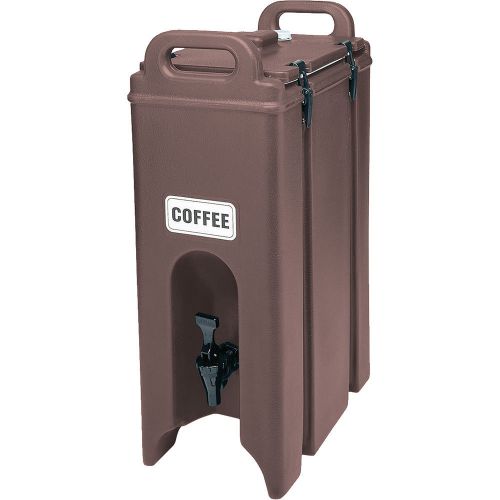 Cambro 4.75 gal. insulated beverage dispenser dark brown 500lcd-131 for sale