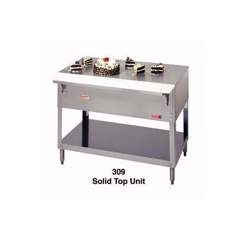 Duke 310 aerohot steamtable solid top unit for sale