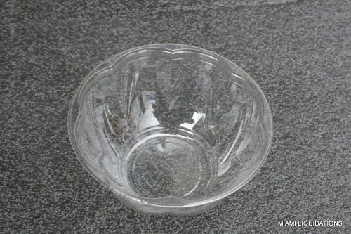 Case of 150 Roseware Bowl w/ bowl lid combo 32oz Pactiv SRW32 Clear Disposable
