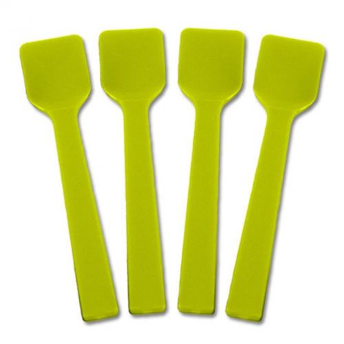 Yellow Plastic Gelato Spoons - 3,000 / Case