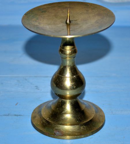 Solid Brass large Candle Holder, Candlestick for large Candle