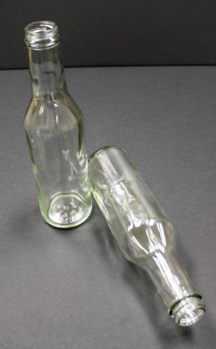 200 8 Oz Clear Glass Sauce Bottles
