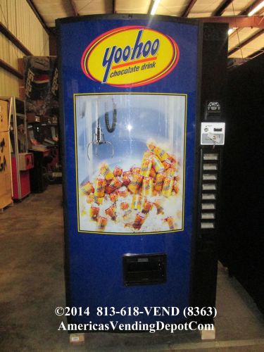 Yoohoo! crane~dixie narco 368 can/water soda vending machine~180 day warranty!#5 for sale