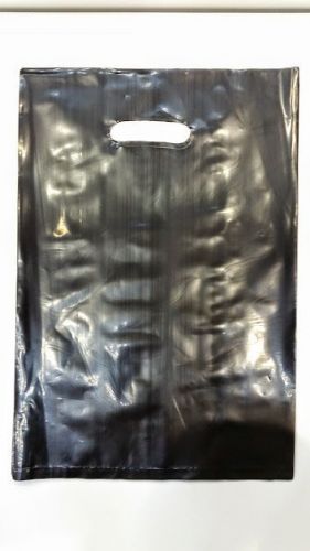 Black 8x12 High Density Plastic Bag 100ct