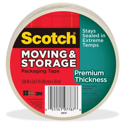 Scotch Moving/storage Packaging Tape - 54.60 Yd Length - Durable - (mmm363154)