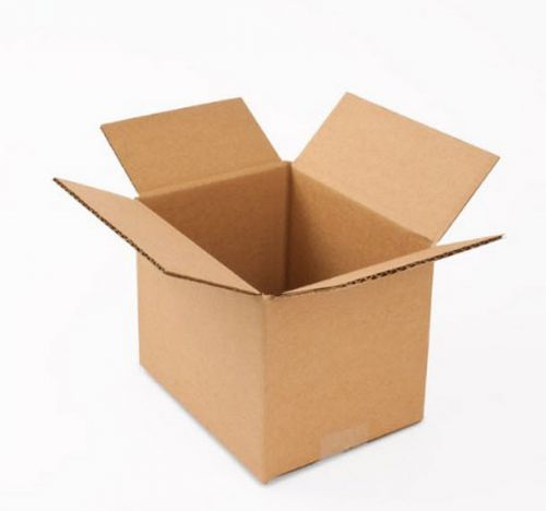 Cardboard cartons 25 corrugated boxes 8x6x6 packing shipping mail box delivery for sale