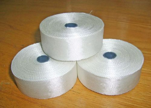 25mmx15m fiberglass cloth tape glass fiber mesh belt plain weave e-glass #vdt2.5 for sale