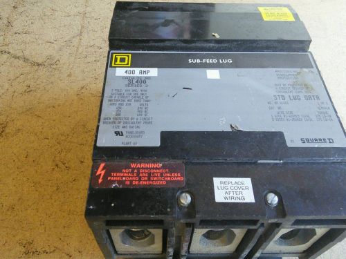 Sq d #sl400 sub-feed lug 25k @600 volt , 35k @480 volt , 65k @240 volt for sale