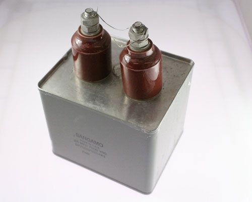 New .25uf 7500vdc sangamo motor run capacitor cp70d1fr254k1 for sale