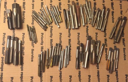 Pipe Thread Taps 85 Pc. Set varying sizes brands ACE BESLY WELLS HANSON etc