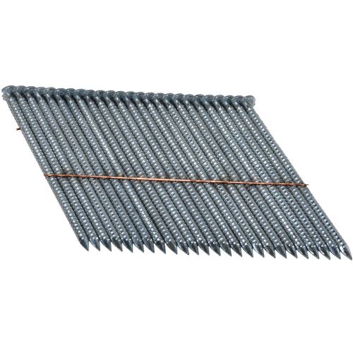2 bxs 2-3/8&#034; x .113  28° ring hot dipped galvanized framing nails for bostitch for sale