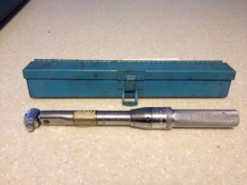 Utica tci-150-1/4 drive torque wrench for sale
