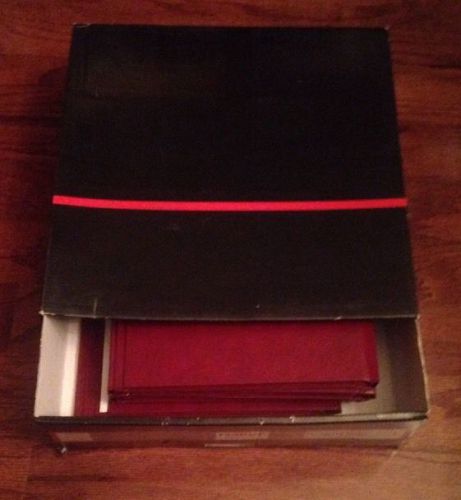 Unibind steel vip bordeaux hard cover 75-100 sheets 13 pieces 12mm 25220ls12bo for sale