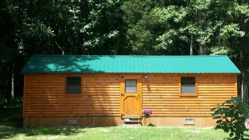 Amish built log cabin 1 bedrm 1 bath 14x36 500 sq feet built Sept. 2012