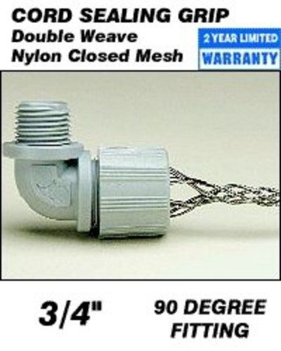Leviton L7604 Non-Metallic Mesh, 90 Degrees, Cable Diameter .187 - .250-Inches