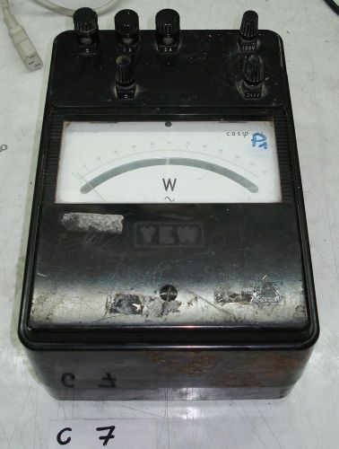 YOKOGAWA YEW Type 2041 Portable Single Phase Low Power Factor Wattmeter