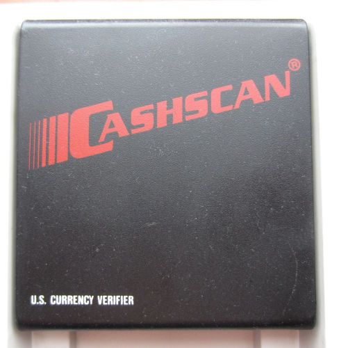 Vintage Cashscan Model 1800 US Currency Verifier  Counterfeit Detection Device