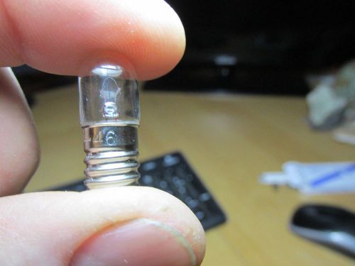 #46 Miniature Screw Base Bulb-T-31/4 Type  6.3V .25A