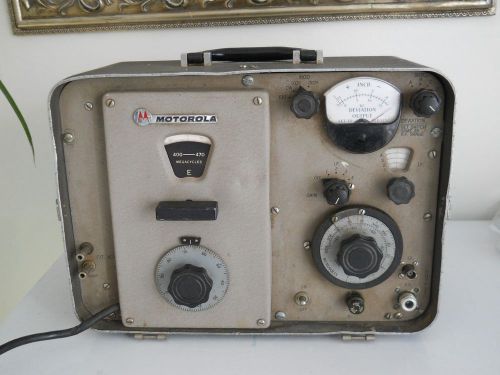 MOTOROLA FM SIGNAL GENERATOR MODEL T-1034C TEST C MY OTHER HAM RADIO GEAR UHF