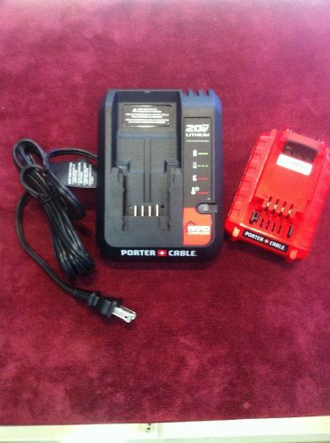 Porter Cable 20v Charger With Battery