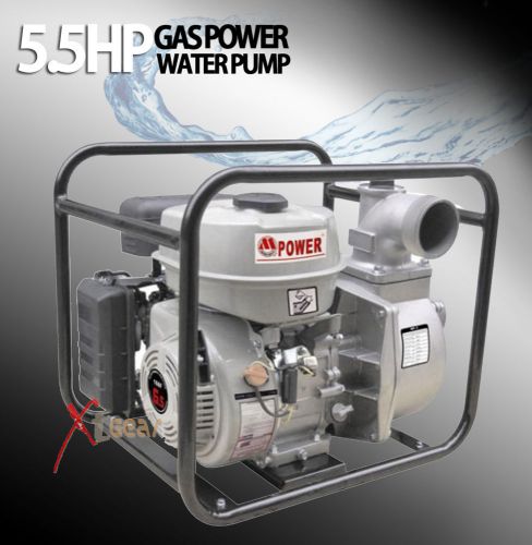 380gpm gas power  3&#034;  5.5 hp trash water pump drain 380 flood irrigation epa for sale